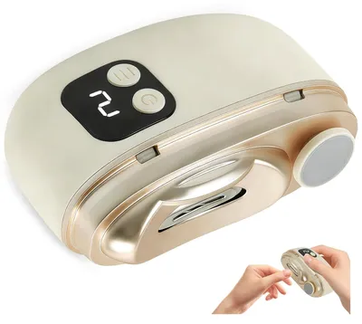 Produktbild von Nagelfräser, Elektrischer Nagelknipser 2 in 1 Polieren Automatisch Nagelschleifer Elektrisch, Elektrische Nagelschere mit LED zum Trimmen, Elektrischer Nagelschneider Elektrischer für Dicke Nägel