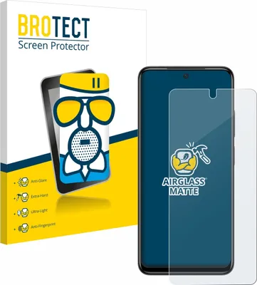 Produktbild von BROTECT Entspiegelungs Schutzglas für Xiaomi Poco M4 Pro Schutzfolie Panzer Folie Glas Display Schutz matt
