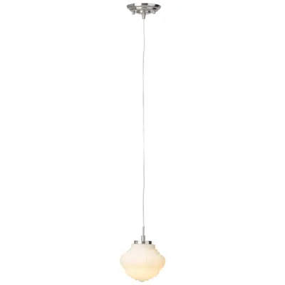 Produktbild von Brilliant Tanic, Pendelleuchte, 1-flammig, nickel/matt weiß