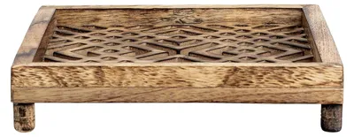 Produktbild von Serviettenständer aus Mangoholz, natur