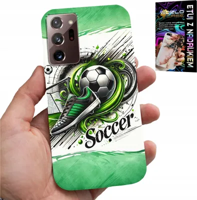 Produktbild von Hülle Für Samsung Note 20 Ultra - Fussball, Fussballhülle + Folie