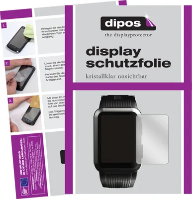 Produktbild von 2x Schutzfolie für Huawei Watch D klar Displayschutzfolie Folie Display Schutz dipos