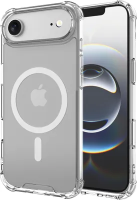 Image de Cazy Coque Compatible avec iPhone Air – Coque Antichoc compatible avec MagSafe – Transparente