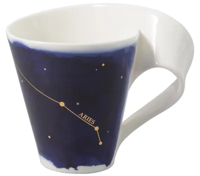 Produktbild von Villeroy & Boch NewWave Stars Becher mit Henkel Widder / Aries 300ml