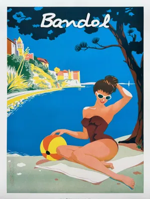 Image de Bandol - 30x40cm Affiche Poster