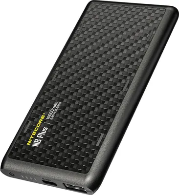 Zdjęcie produktu dla Nitecore NB PLUS, 10000 mAh, Litowo-jonowa (Li-Ion), 3,85 V, Czarny
