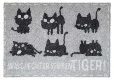 Produktbild von AKZENTE Feel Fußmatte STUBENTIGER STONE 50 x 70 cm