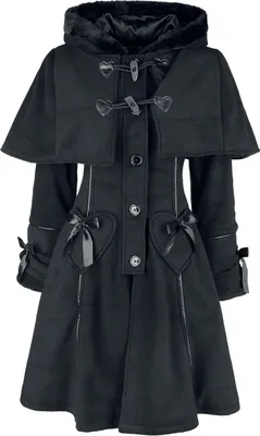 Produktbild von Poizen Industries Mantel Damen Edelmina Coat schwarz XL