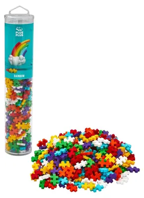 Image de Plus-Plus, ensemble de construction "Arc-en-ciel" - 240 pièces.