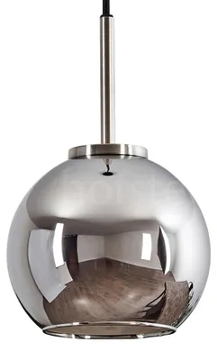 Produktbild von Cesaro Hängelampe aus Metall/Glas Leuchte mit Schirm aus Glas (Ø 15 cm)