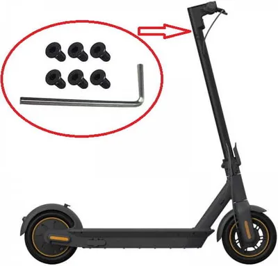 Produktbild von Lenkerschraubensatz für Ninebot MAX G30 und Motus Scooty 10