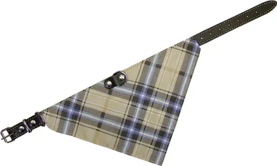 Produktbild von Nobby Halsband mit Tuch L: 35 cm braun