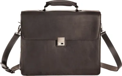 Produktbild von HAROLD'S Leder Businesstasche Laptoptasche mit Laptopfach Country Notebook Briefcase Brown dunkelbraun