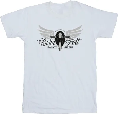 Produktbild von Star Wars - "The Book Of Boba Fett Legend Lives" T-Shirt für Herren BI44869 (XXL) (Weiß)