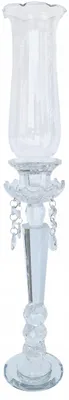 Obrázek produktu pro Madex Skleněný svícen 56 cm 6733-L