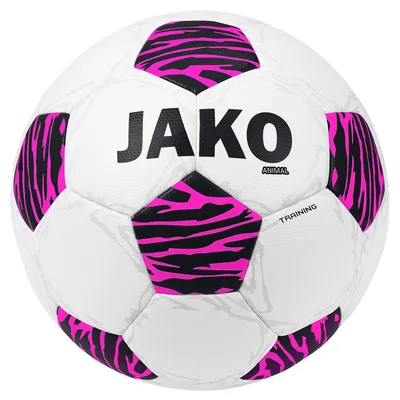 Produktbild von JAKO Trainingsball Animal 5 weiß/pink/schwarz