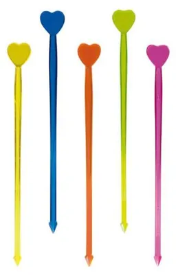Produktbild von Partypicker bunt 9cm 500 Stück Packung
