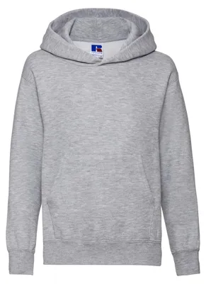 Produktbild von Russell - Kapuzenpullover für Kinder LT4636 (XXL) (Helle Oxfordfarbe meliert)