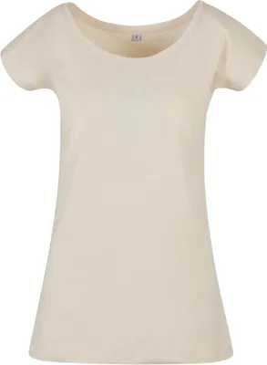 Produktbild von Build Your Brand Basic BB013 | LadiesŽ Wide Neck Tee Rundhalsausschnitt - Farbe: Sand - Größe: S