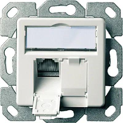 Immagine prodotto di TELE. Presa AMJ45 UP/50 Cat.5e, bianco alpino