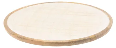 Produktbild von Ava-präsentationsteller, rund, durchmesser 30 cm, weiß - Atmosphera créateur d'intérieur