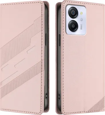 Obrázek produktu pro Pouzdro pro Blackview Color 8,Polyuretankožené peněženkové pouzdro s přihrádkou na karty a funkcí stojánku Pink