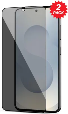 Immagine prodotto di 2 vetri protettivi per la privacy per Samsung Galaxy S26 - Protezione per lo schermo 9H - Vetro anti-sbirciamento