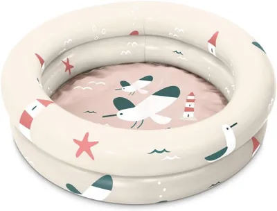 Produktbild von Aufblasbarer Baby Pool Lighthouse 60 cm - Kinderpool für den Außenbereich | Kompakt, Leicht und Einfach zu Transportieren | Ideal für Garten, Strand oder Terrasse | Sommer und Wasserspaß