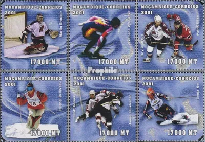 Produktbild von Briefmarken Mosambik 2001 Mi 1964-1969 postfrisch Olympische Winterspiele 2002