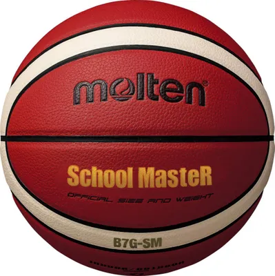 Zdjęcie produktu dla molten School MasteR Basketball B7G-SM pomarańczowy/kość słoniowa 7