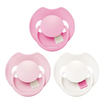 Zdjęcie produktu dla LOVI Prime Tutti Frutti smoczek silikonowy dynamiczny Peony Pink 6-18 m 3 szt. 34/455