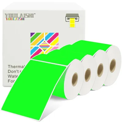 Produktbild von 1200 druckbare, farbcodierte Etiketten zur Organisation