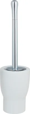 Produktbild von Spirella Opera WC Bürste Toilettenbürste Klobürste WC Garnitur aus Porzellan Weiß