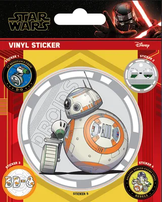 Obrázek produktu pro Star Wars - Samolepky - Epizoda IX - Droidi