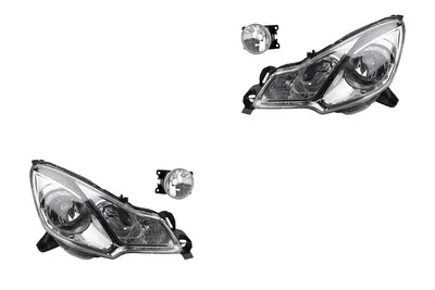 Produktbild von Scheinwerfer Satz passend für Citroen C3 DS3 11/ 2009 - H7 H1 LR + Nebel 1606930680 6206S9 6206Y0 00006206Y0 1606931480 1606930980 6208 Johns
