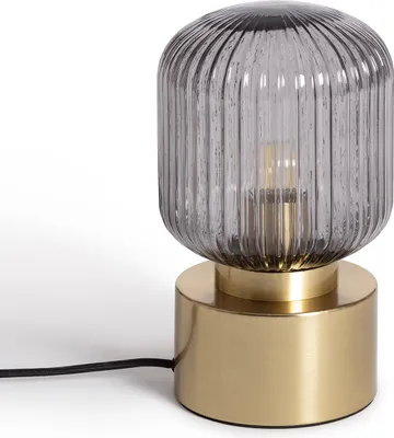 Produktbild von Tischlampe Metall und Glas Windsor Gold
