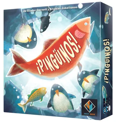 Obrázok produktu pre Asmodee ¡Pingüinos!, Stolová hra, Rodina, 8 rok / roky, 20 min