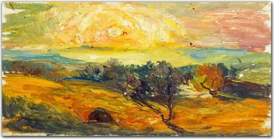 Produktbild von Coloray - Bild aus Glas - 120x60 cm - Küche wanddekoration Dekoration wohnzimmer gehärtetes Glas glasblock mit bild - Sonnenuntergang