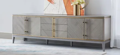 Immagine prodotto di Cassettiera di design credenza bassa mobile soggiorno scaffale armadi in legno