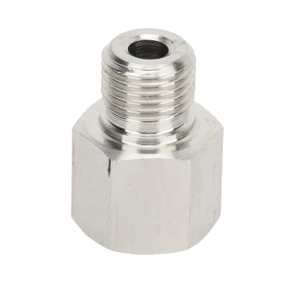 Produktbild von Manometer-Senderadapter,1/8in NPT Innengewinde auf M10x1.0 Außengewinde,1/8 NPT Innengewinde auf Außengewinde,1/8 Npt Innengewinde,M10x1.0 Außengewinde,Öldruckmesser-Senderadapter
