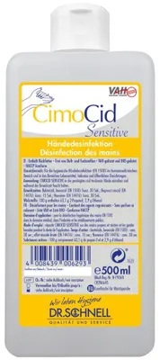 Produktbild von Dr. Schnell CimoCid Sensitive 500 ml Euroflasche
