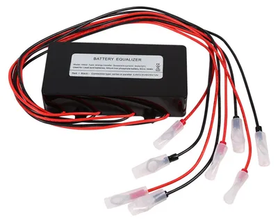 Productafbeelding van Zwarte, duurzame batterij-equalizer voor