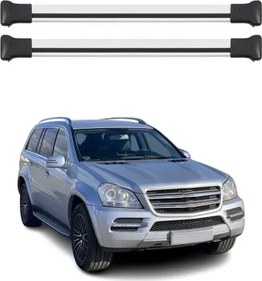 Produktbild von Dachträger Grundtäger für Mercedes GL Klasse X164 2006-2012 75kg Alu Grau 2x