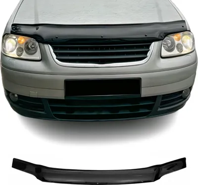 Produktbild von Motorhaube Deflektor Steinschlagschutz für VW Touran 2003-2006 Schwarz