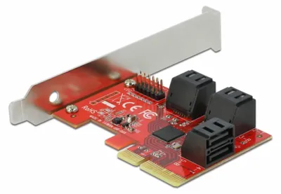 Obrázok produktu pre DeLOCK 89042, Pcie, SATA, 6 Gbit/s, Windows 10, Windows 8.1