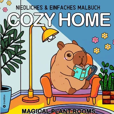Produktbild von Cozy Malbuch: Cozy Home Einfaches Malbuch Cute & Comfy Haus und Garten
