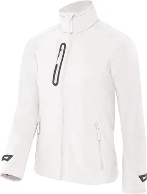 Produktbild von Damen-Softshelljacke - B&C X-LITE SOFTSHELL/W - white - Größe XS
