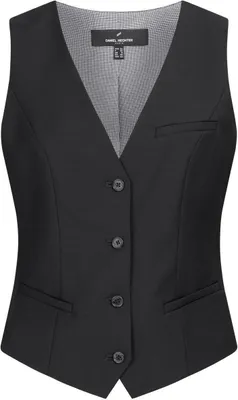 Produktbild von HECHTER PARIS Corporate Weste Damen Tailored Modern Fit Schwarz 48