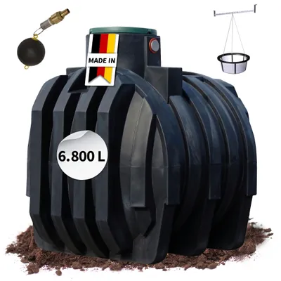 Productafbeelding van 4rain MONO retentiecisterne 6800 L incl. tankafdekking