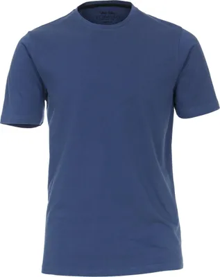 Produktbild von REDMOND Casual Herren T-Shirt Rundhals Regular-Fit Jersey Blau XL